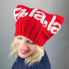 Load image into Gallery viewer, Fa, La, La Hat Knitting Kit | Karabella Aurora 8 &amp; Knitting Pattern (#431)
