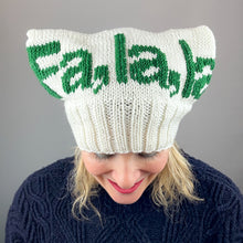 Load image into Gallery viewer, Fa, La, La Hat Knitting Kit | Karabella Aurora 8 &amp; Knitting Pattern (#431)
