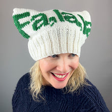 Load image into Gallery viewer, Fa, La, La Hat Knitting Kit | Karabella Aurora 8 &amp; Knitting Pattern (#431)
