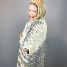 Load image into Gallery viewer, Both Sides Now Poncho Knitting Kit | Knit Collage Sister &amp; Cast Away
