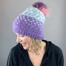 Load image into Gallery viewer, Mika Hat Knitting Kit | Juniper Moon Beatrix
