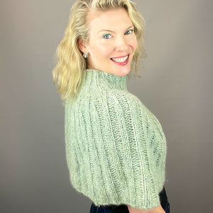 Beatrix Ribbed Capelet Knitting Pattern | Juniper Moon Beatrix & Knitting Pattern (#425)