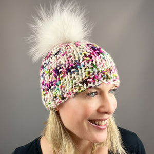 Sequoia Beanie Knitting Kit | Baah Sequoia & Knitting Pattern (#427)