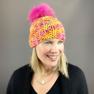 Sequoia Beanie Knitting Kit | Baah Sequoia & Knitting Pattern (#427)