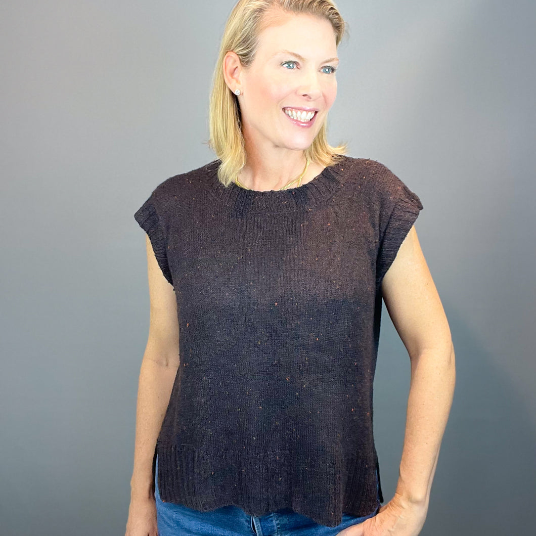 Suri Shirt Knitting Kit | BC Garn Tussah Tweed