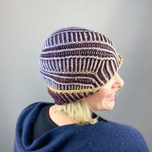 Load image into Gallery viewer, Brioche ShareCare Hat Knitting Kit | Freia Handpaints Superwash Merino Silk Worsted &amp; Anzula For Better or Worsted
