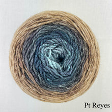 Load image into Gallery viewer, Chevron Baby Hat Knitting Kit | Freia Handpaints Superwash Merino Silk Sport &amp; Knitting Pattern (#290)
