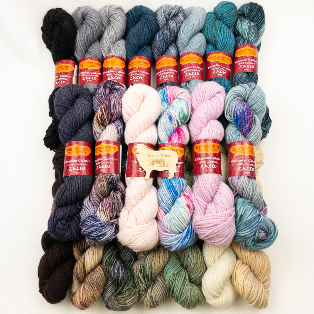 Jade Sapphire Zageo Cashmere – ATELIER YARNS