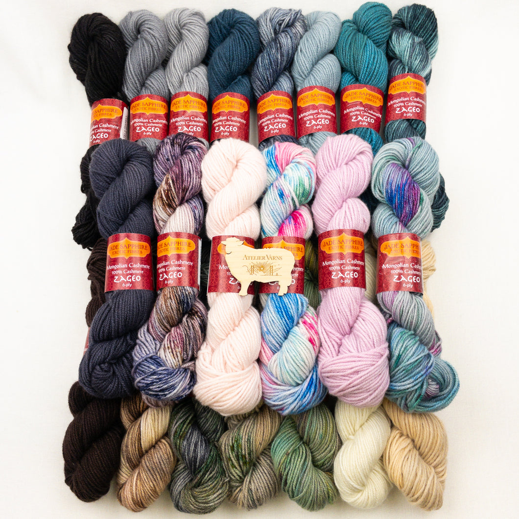 Jade Sapphire Zageo Cashmere