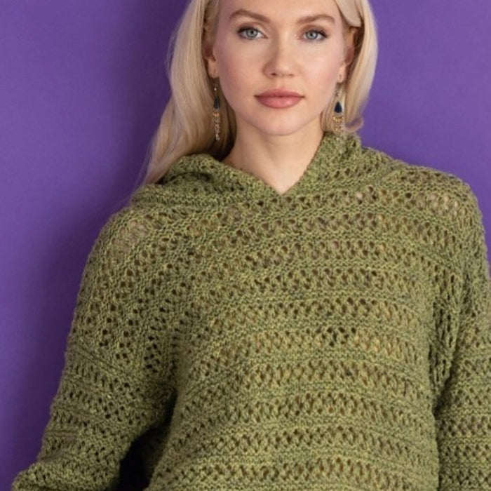 Juniper Hoodie Knitting Kit | Queensland Kathmandu DK & Knitting Pattern