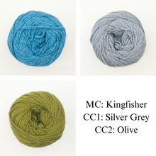 Load image into Gallery viewer, Honey Petal Cardigan Knitting Kit | Queensland United
