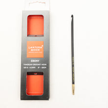 Load image into Gallery viewer, Lantern Moon Ebony Interchangeable 6&quot; Tunisian Crochet Hooks
