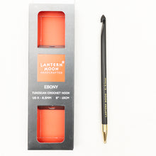 Load image into Gallery viewer, Lantern Moon Ebony Interchangeable 6&quot; Tunisian Crochet Hooks
