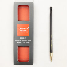 Load image into Gallery viewer, Lantern Moon Ebony Interchangeable 6&quot; Tunisian Crochet Hooks
