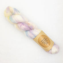 Load image into Gallery viewer, Multicolored skein of Lavender Fiber Co Baby Suri yarn
