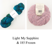 Load image into Gallery viewer, Filoli Cowl Knitting Kit | Baah Sonoma &amp; Rowan Felted Tweed
