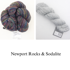 Linen Stitch Cowl Knitting Kit | Tanglewood Cashmere, Road to China Light & Knitting Pattern (#228)