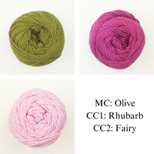 Load image into Gallery viewer, Honey Petal Cardigan Knitting Kit | Queensland United
