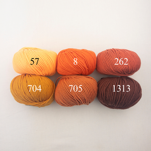 Rib & Garter Ridge Baby Blanket Knitting Kit | Karabella Aurora 8 & Knitting Pattern (#184)