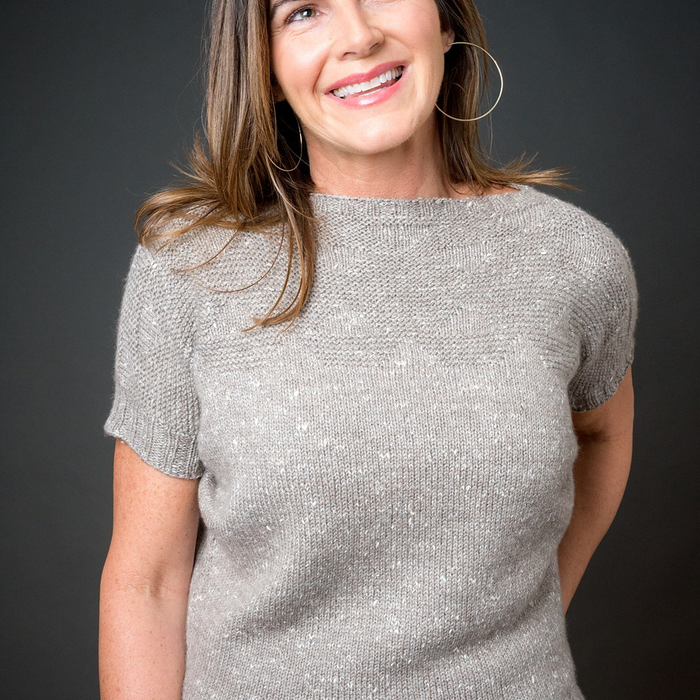 Otter Creek Tee Knitting Kit | The Fibre Company Acadia