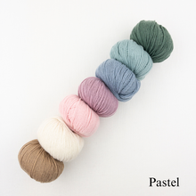 Load image into Gallery viewer, Hitchhiker (Cashmere Premium version) Knitting Kit | Lang Yarns Cashmere Premium DK &amp; Knitting Pattern (#408)

