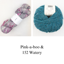 Load image into Gallery viewer, Filoli Cowl Knitting Kit | Baah Sonoma &amp; Rowan Felted Tweed
