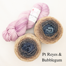 Load image into Gallery viewer, Slip Stitch Scarf Knitting Kit | Anzula For Better or Worsted, Freia Superwash Merino Silk Worsted &amp; Knitting Pattern (#089)

