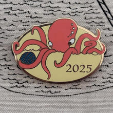 Load image into Gallery viewer, Bay Area Yarn Crawl 2025 | Octavia Enamel Pin
