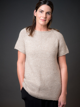 Load image into Gallery viewer, Seal Point Tee Knitting Kit | The Fibre Company Acadia
