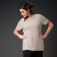 Load image into Gallery viewer, Seal Point Tee Knitting Kit | The Fibre Company Acadia
