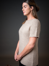 Load image into Gallery viewer, Seal Point Tee Knitting Kit | The Fibre Company Acadia
