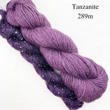 Load image into Gallery viewer, Sparkle Beanie Knitting Kit | The Fibre Company Road to China Light, Artyarns Beaded Mohair and Sequins, &amp; Knitting Pattern (#376)
