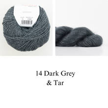 Load image into Gallery viewer, Cardigan No. 9 Knitting Kit | Katia Merino Aran &amp; Madelinetosh Silk Cloud

