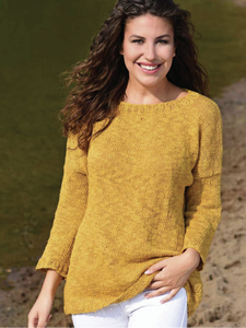 Thekla Sweater Knitting Kit | Juniper Moon Farm Zooey & Knitting Pattern