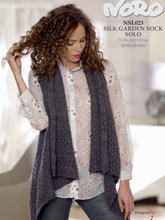 Load image into Gallery viewer, Waterfall Wrap Knitting Kit | Noro Silk Garden Sock Solo &amp; Knitting Pattern
