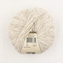 Load image into Gallery viewer, A cream ball of Juniper Moon Zooey yarn
