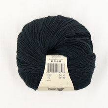 Load image into Gallery viewer, A black ball of Juniper Moon Zooey yarn
