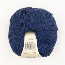 Load image into Gallery viewer, A navy blue ball of Juniper Moon Zooey yarn
