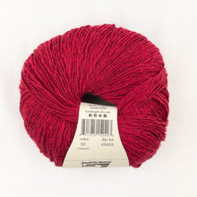 Load image into Gallery viewer, A red ball of Juniper Moon Zooey yarn
