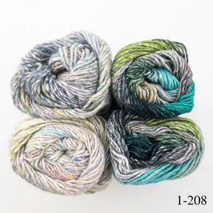 Tadmor Fair Isle Pullover Knitting Kit | Noro Silk Garden & Knitting Pattern