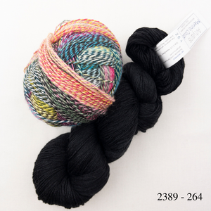 On The Spice Market (Zauberball version) Knitting Kit | Artyarns Merino Cloud & Zauberball Crazy