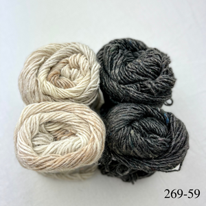 Color Block Scarf Knitting Kit | Noro Silk Garden & Knitting Pattern (#93B)