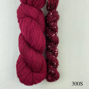 Beaded Mohair Woven Scarf Kit | Artyarns Merino Cloud, Beaded Mohair and Sequins & Weaving Pattern (#398)