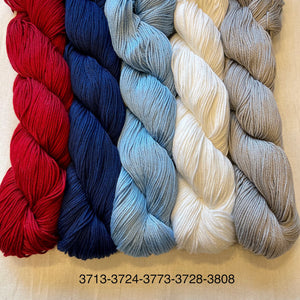 Chevron Baby Blanket (Cascade version) Knitting Kit | Ultra Pima Cotton & Knitting Pattern (#323)
