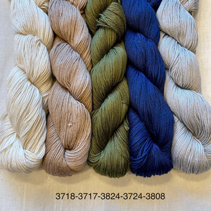 Granny Square Baby Blanket (Cascade version) Crochet Kit | Ultra Pima Cotton & Crochet Pattern (#159)