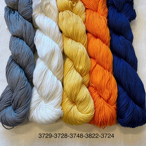 Chevron Baby Blanket (Cascade version) Knitting Kit | Cascade Ultra Pima Cotton & Knitting Pattern (#323)