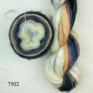 Artyarns Mohair Ombre Scarf Knitting Kit | Artyarns Mohair Ombre and Knitting Pattern (#383)