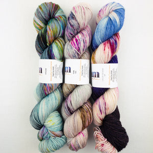 The Augusta Shawl Crochet Kit | Dream in Color Smooshy with Cashmere