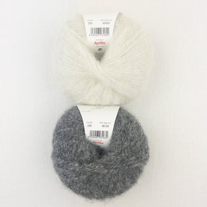Speckled Ombré Hat (Katia version) Knitting Kit | Katia Alpaca Silver & Knitting Pattern (#344)