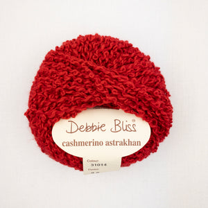 Astrakhan Baby Hat | Debbie Bliss Astrakhan & Knitting Pattern (#384)